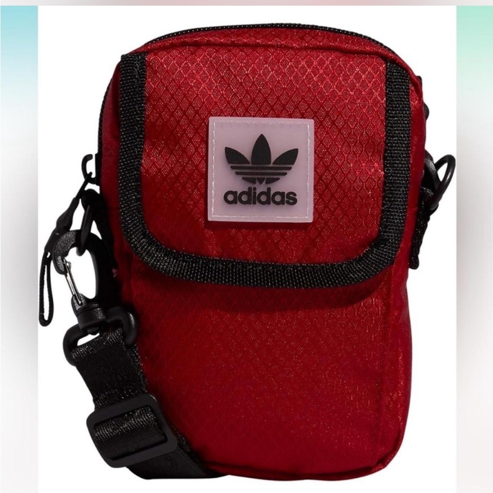 Adidas Bold Red Belt Bag